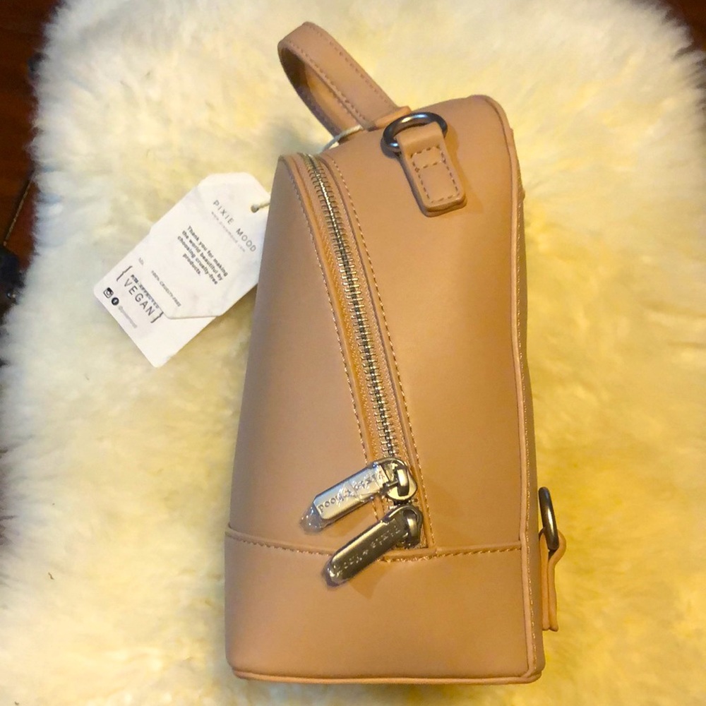 Pixie Mood small Tan backpack